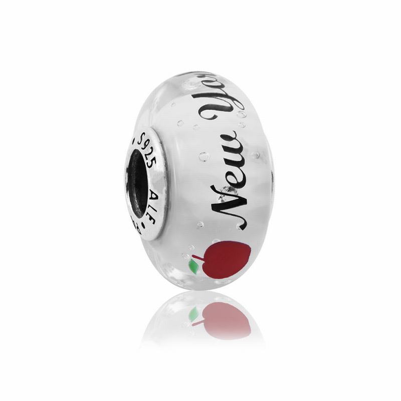 Pandora New York City Murano Charm Online NZ, Sterling Silver (580679-KEJ)